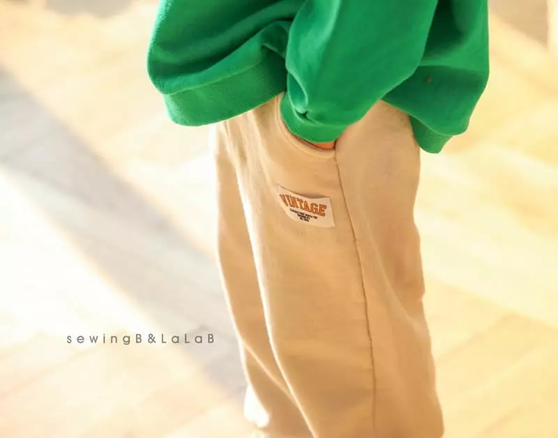 Sewing B - Korean Children Fashion - #childofig - Vintage Jogger Pants - 5