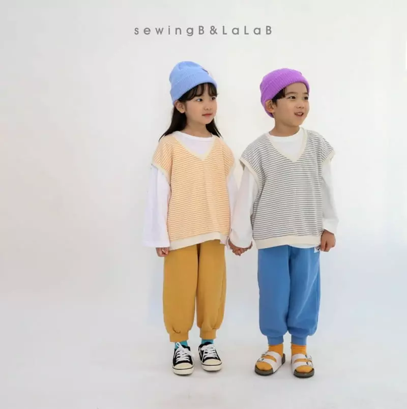 Sewing B - Korean Children Fashion - #childofig - Vintage Jogger Pants - 6