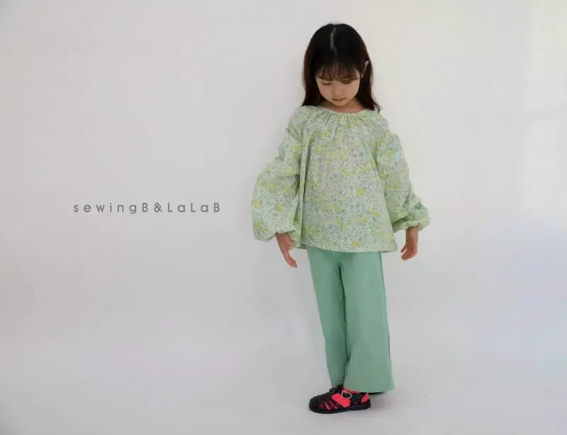 Sewing B - Korean Children Fashion - #childofig - Puff Blouse - 4