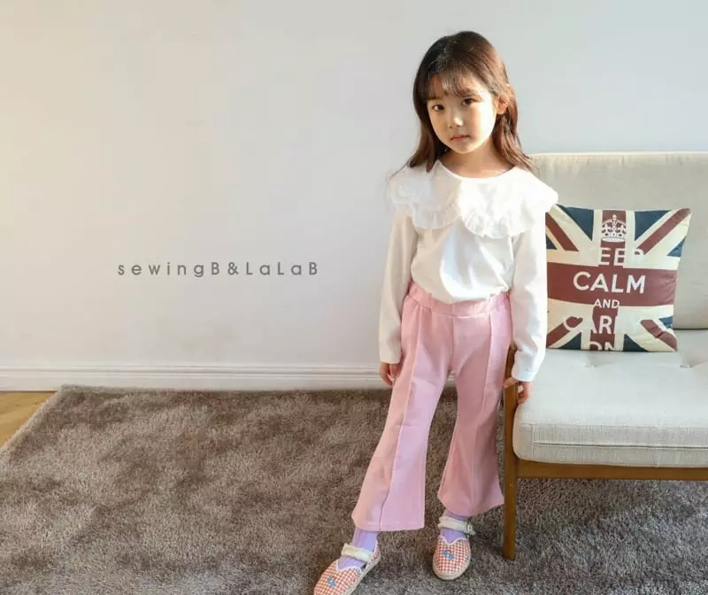 Sewing B - Korean Children Fashion - #childofig - Collar Tee - 4
