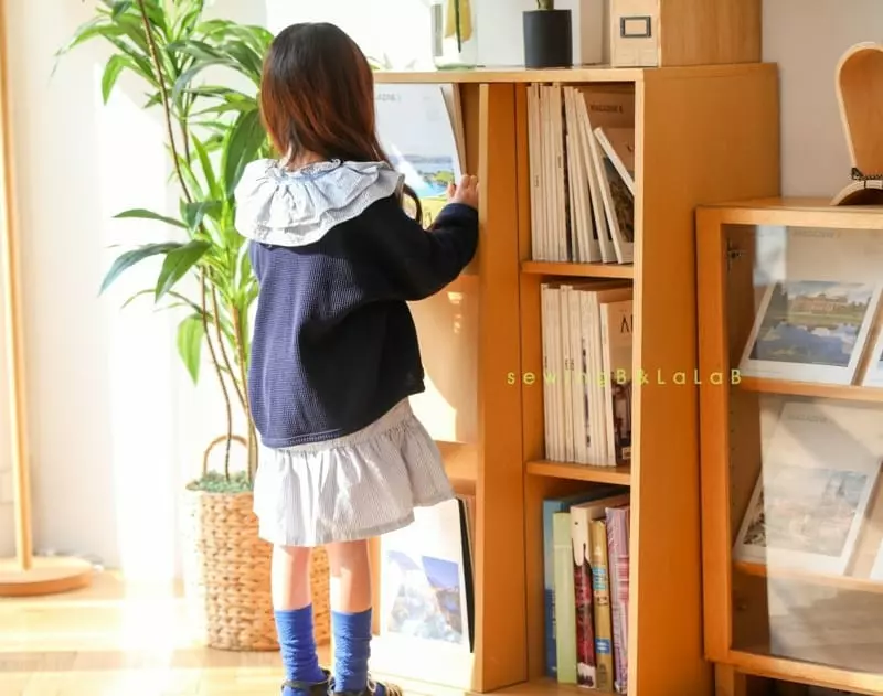 Sewing B - Korean Children Fashion - #childrensboutique - Waffle Cardigan