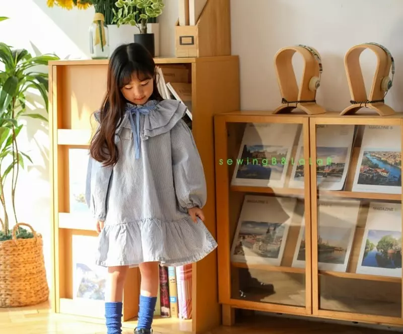 Sewing B - Korean Children Fashion - #designkidswear - Lace Sweatshirt - 12