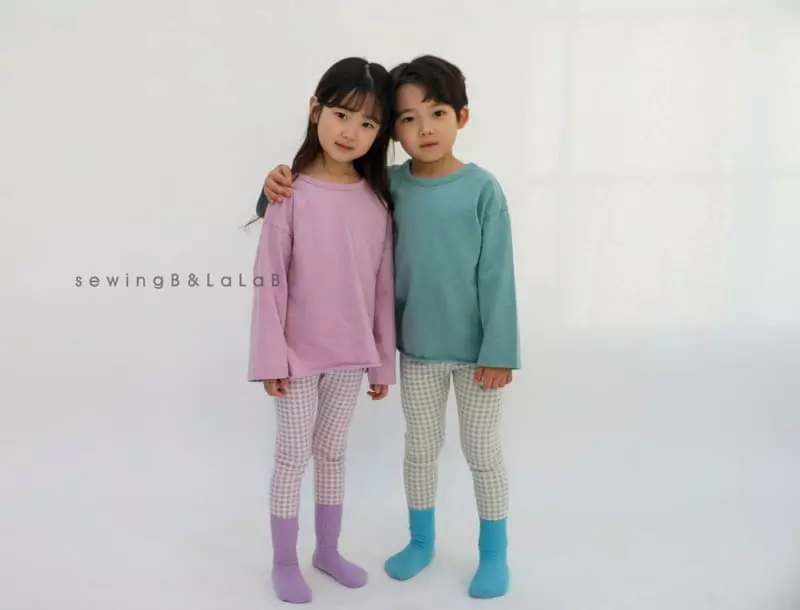 Sewing B - Korean Children Fashion - #discoveringself - Smile Deggi Tee