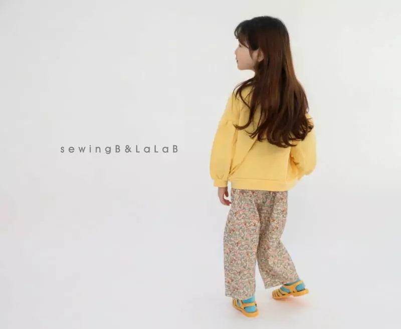 Sewing B - Korean Children Fashion - #fashionkids - Flower Pants