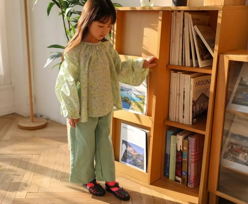 Sewing B - Korean Children Fashion - #fashionkids - Puff Blouse - 8