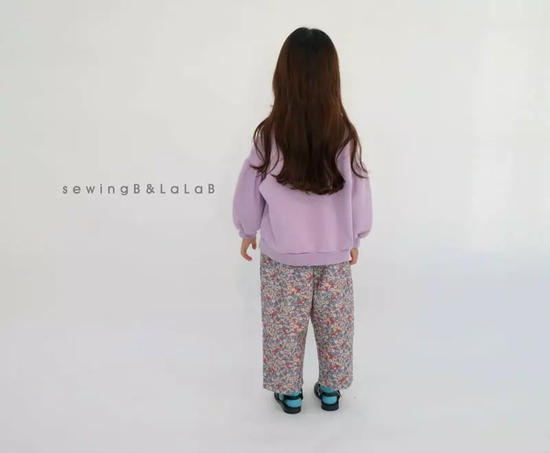 Sewing B - Korean Children Fashion - #kidsshorts - Flower Pants - 2