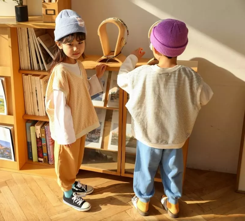 Sewing B - Korean Children Fashion - #kidsshorts - Vintage Jogger Pants - 11