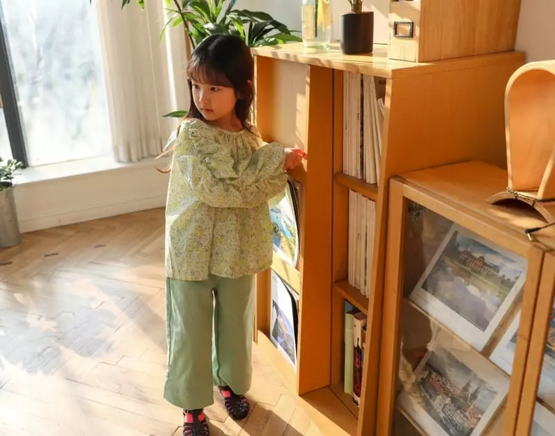 Sewing B - Korean Children Fashion - #kidsshorts - Puff Blouse - 9