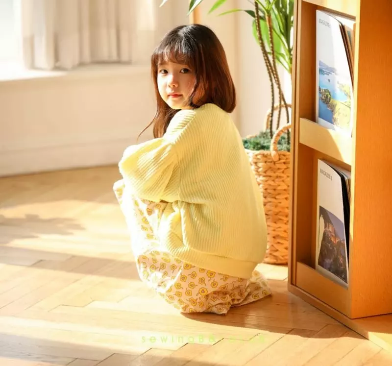 Sewing B - Korean Children Fashion - #kidsshorts - Balloon Cardigan - 2