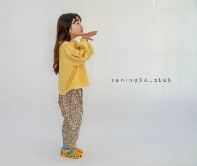 Sewing B - Korean Children Fashion - #kidsstore - Flower Pants - 3