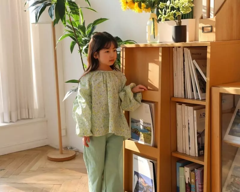 Sewing B - Korean Children Fashion - #kidsstore - Puff Blouse - 10
