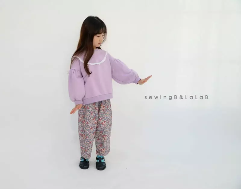 Sewing B - Korean Children Fashion - #kidsstore - Flower Pants - 4