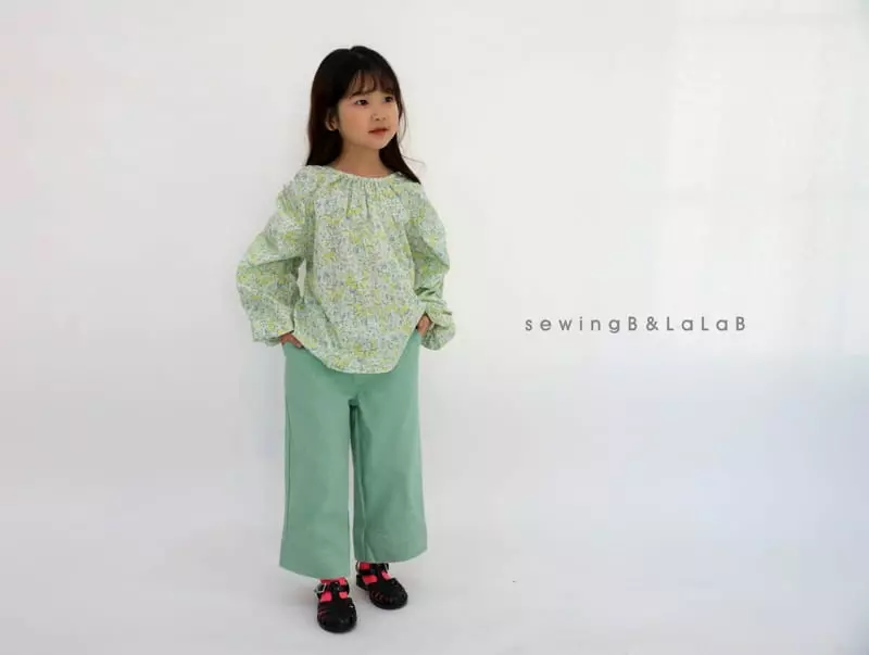Sewing B - Korean Children Fashion - #kidzfashiontrend - Wide Pants