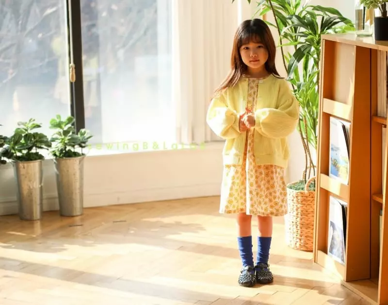 Sewing B - Korean Children Fashion - #kidsstore - Balloon Cardigan - 4