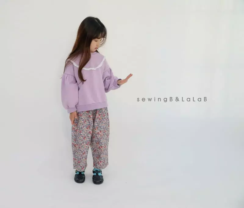 Sewing B - Korean Children Fashion - #littlefashionista - Flower Pants - 6