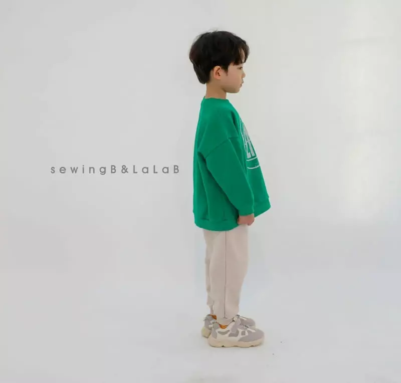 Sewing B - Korean Children Fashion - #littlefashionista - Basketball Sweatshirt - 2