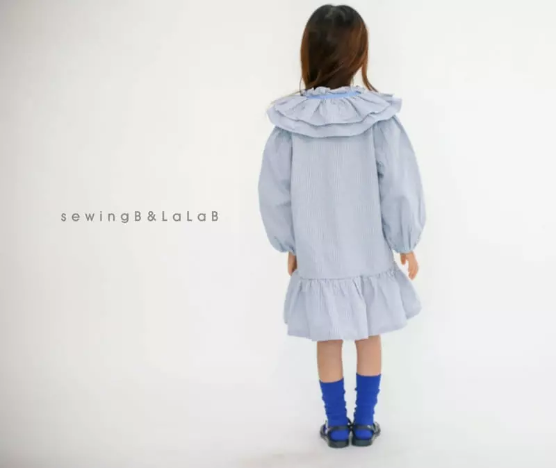 Sewing B - Korean Children Fashion - #littlefashionista - Lace Sweatshirt - 4
