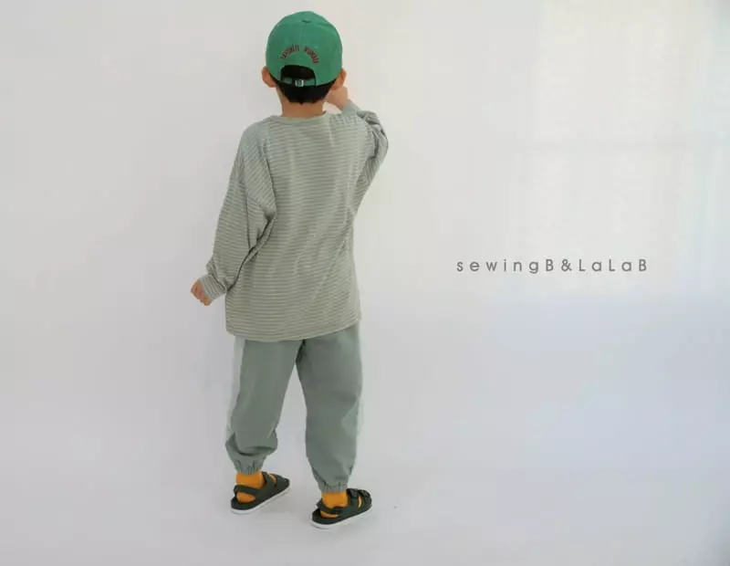 Sewing B - Korean Children Fashion - #minifashionista - Colar Jogger Pants - 7