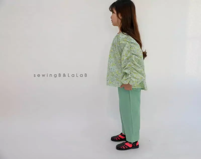 Sewing B - Korean Children Fashion - #prettylittlegirls - Puff Blouse - 2