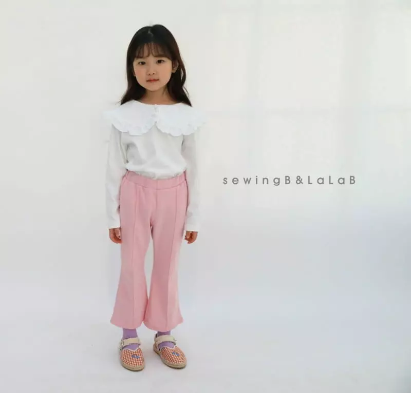 Sewing B - Korean Children Fashion - #prettylittlegirls - Collar Tee