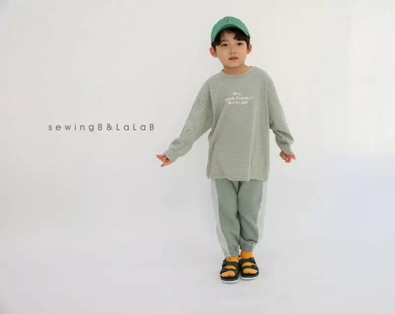 Sewing B - Korean Children Fashion - #todddlerfashion - Colar Jogger Pants - 9