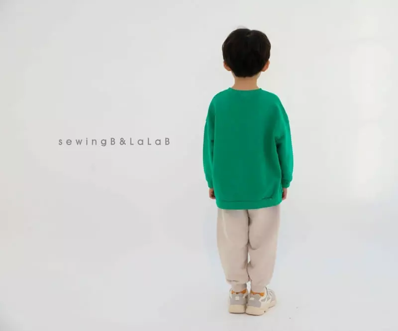 Sewing B - Korean Children Fashion - #todddlerfashion - Basketball Sweatshirt - 6