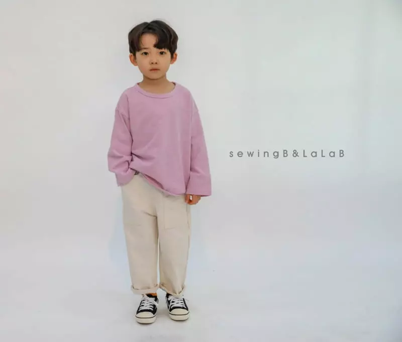 Sewing B - Korean Children Fashion - #toddlerclothing - Smile Deggi Tee - 12