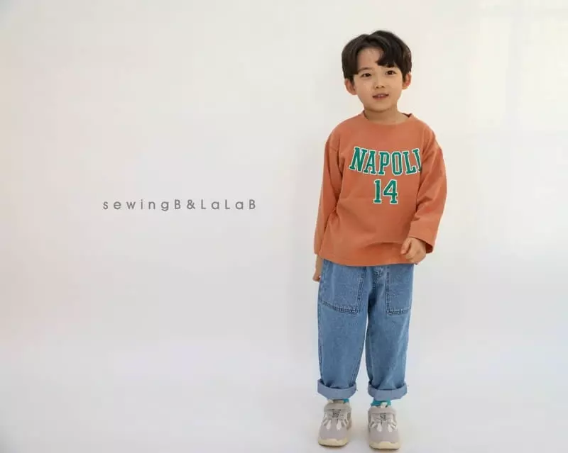 Sewing B - Korean Children Fashion - #toddlerclothing - Naples Tee - 6