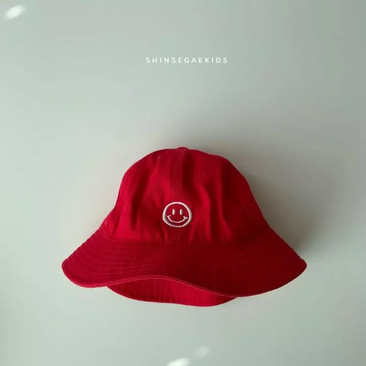 Shinseage Kids - Korean Children Fashion - #childofig - Smile String Buckethat - 3