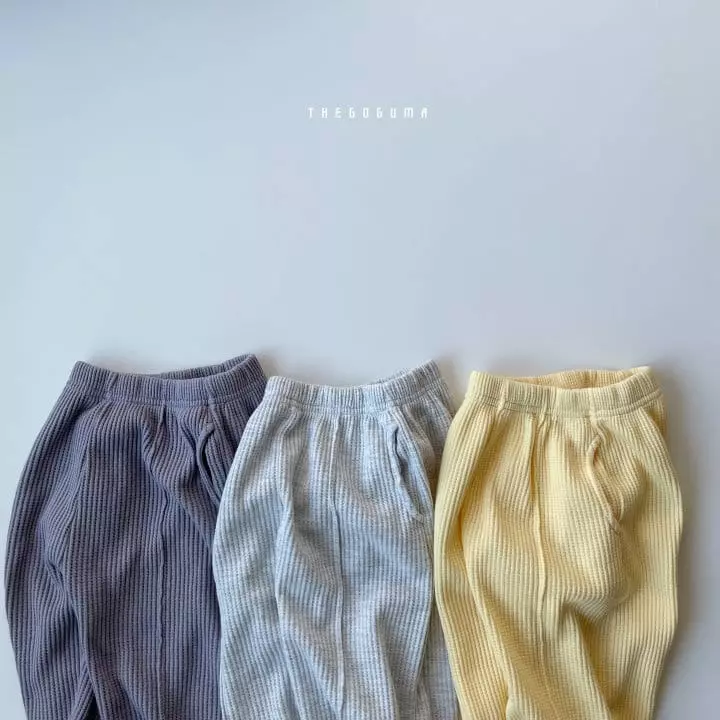 Shinseage Kids - Korean Children Fashion - #kidsstore - Pintuck Waffle Pants - 2