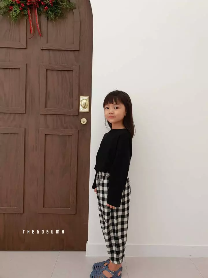 Shinseage Kids - Korean Children Fashion - #kidsstore - Big Check Pants