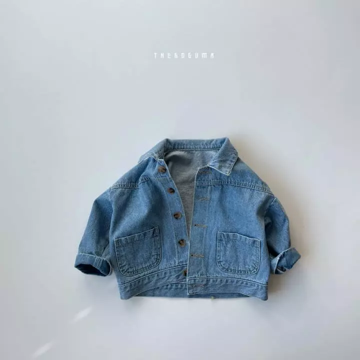 Shinseage Kids - Korean Children Fashion - #kidzfashiontrend - Denim Jacket - 3