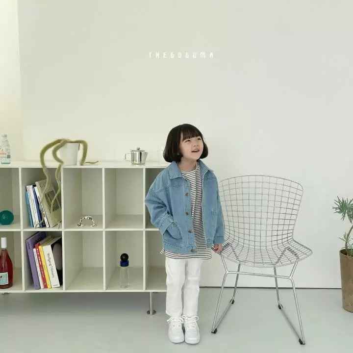 Shinseage Kids - Korean Children Fashion - #littlefashionista - Denim Jacket - 5