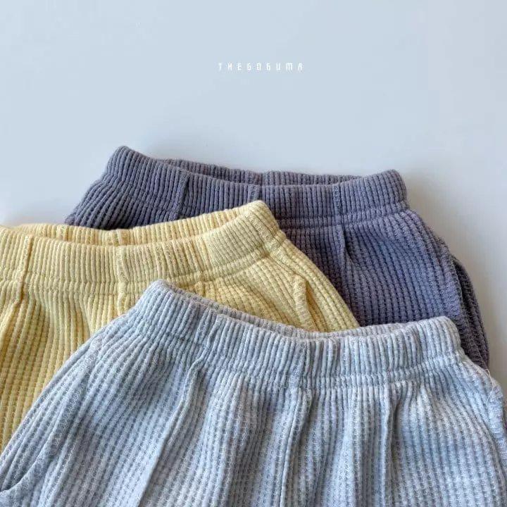 Shinseage Kids - Korean Children Fashion - #magicofchildhood - Pintuck Waffle Pants - 6