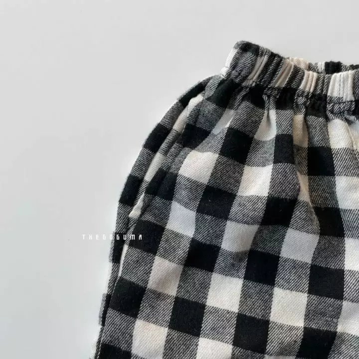 Shinseage Kids - Korean Children Fashion - #minifashionista - Big Check Pants - 6