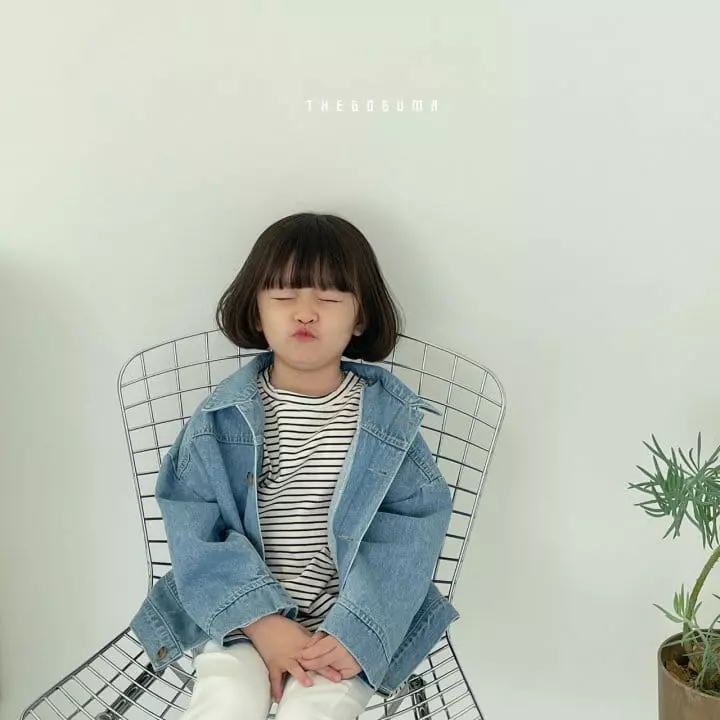Shinseage Kids - Korean Children Fashion - #minifashionista - Denim Jacket - 7