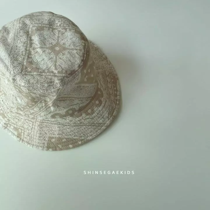 Shinseage Kids - Korean Children Fashion - #minifashionista - Paisely String Bucket Hat - 4
