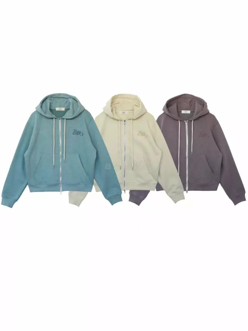 Sia - Korean Women Fashion - #momslook - Bodyq Silket Hoody Zip-Up - 3