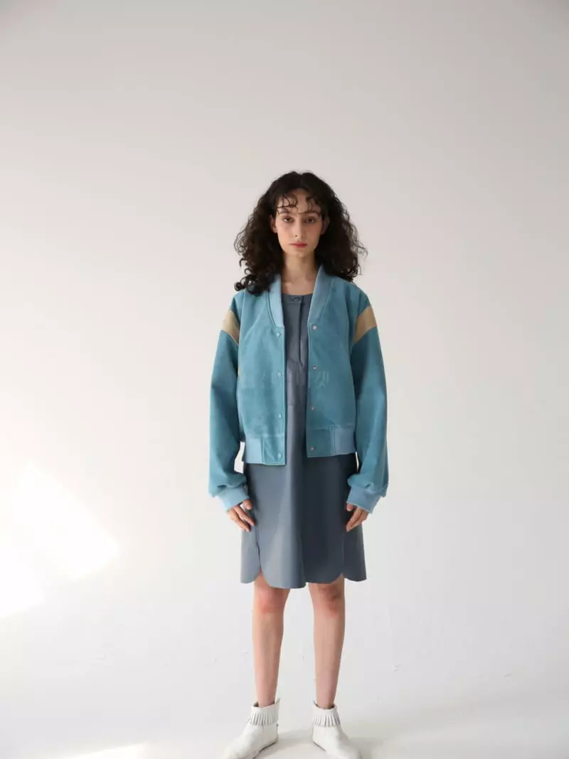 Sia - Korean Women Fashion - #momslook - Leather Studium Jackrt - 2