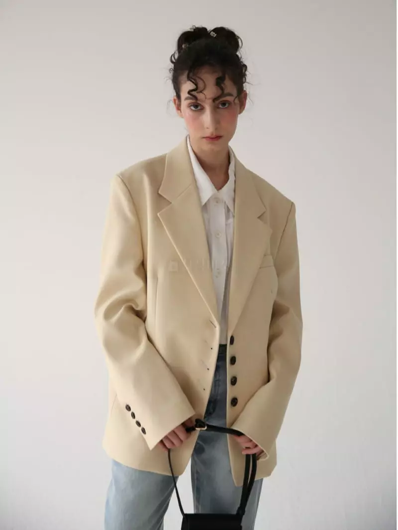 Sia - Korean Women Fashion - #momslook - Brest Jacket - 3