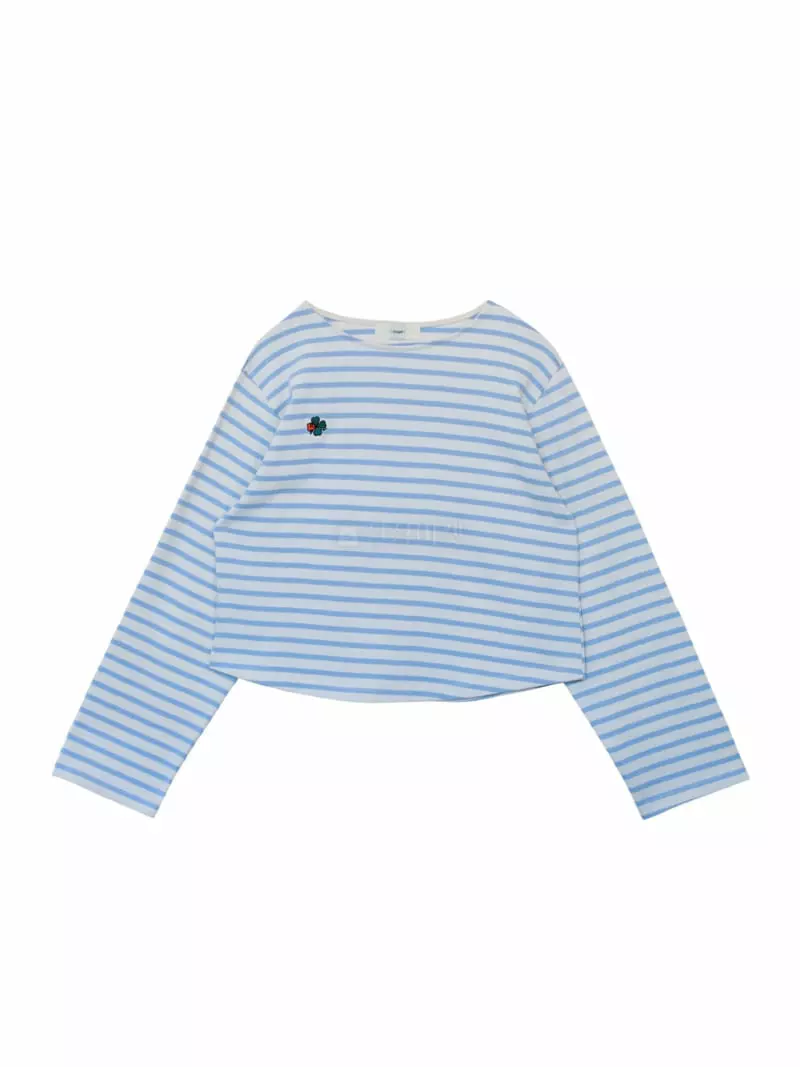 Sia - Korean Women Fashion - #womensfashion - Cuttle Stripe Tee - 4