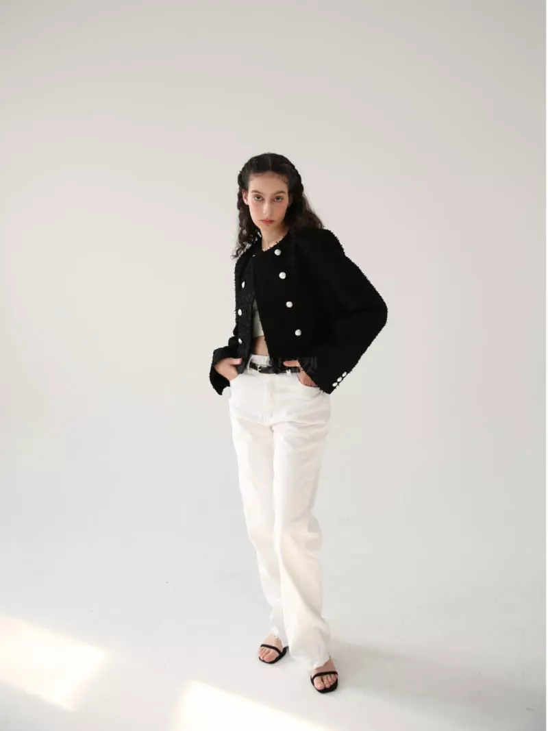 Sia - Korean Women Fashion - #shopsmall - Mer White Pants - 3