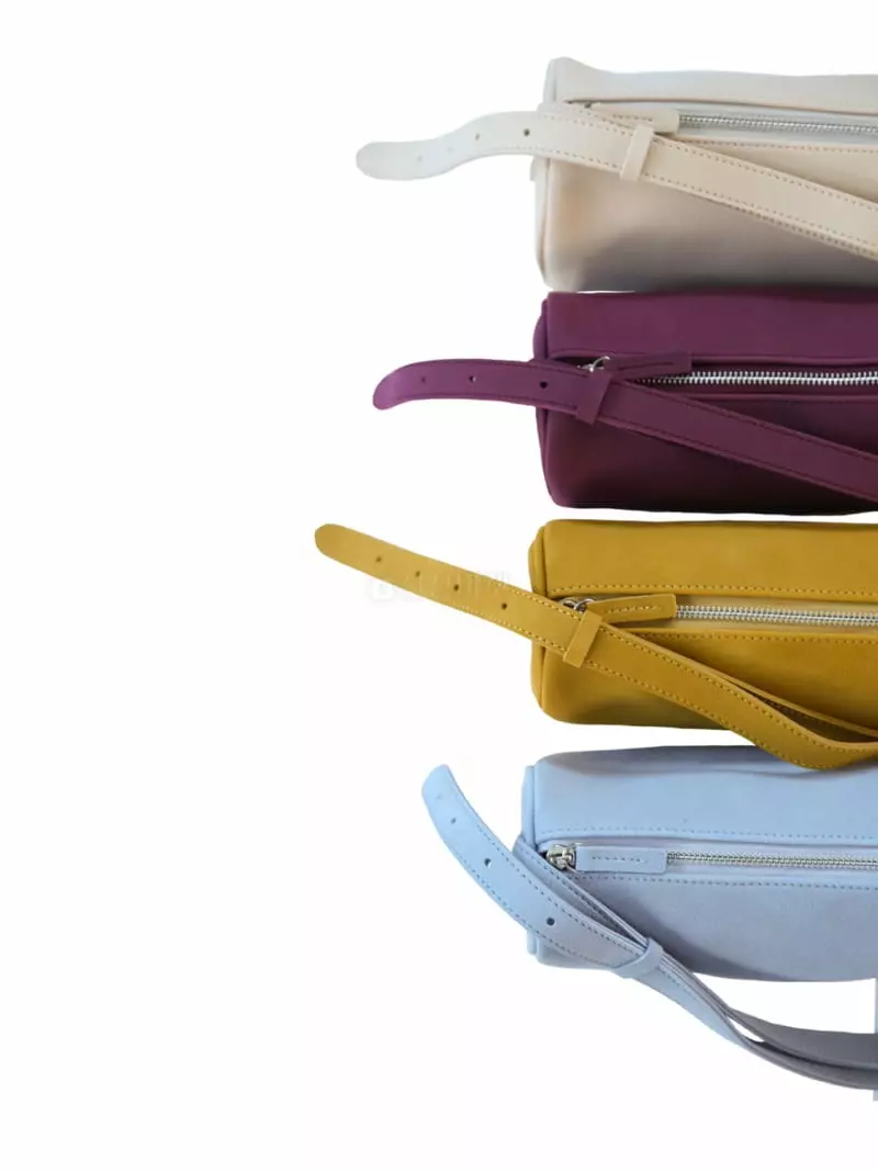 Sia - Korean Women Fashion - #vintageinspired - Noobuck Stitch Bag - 4