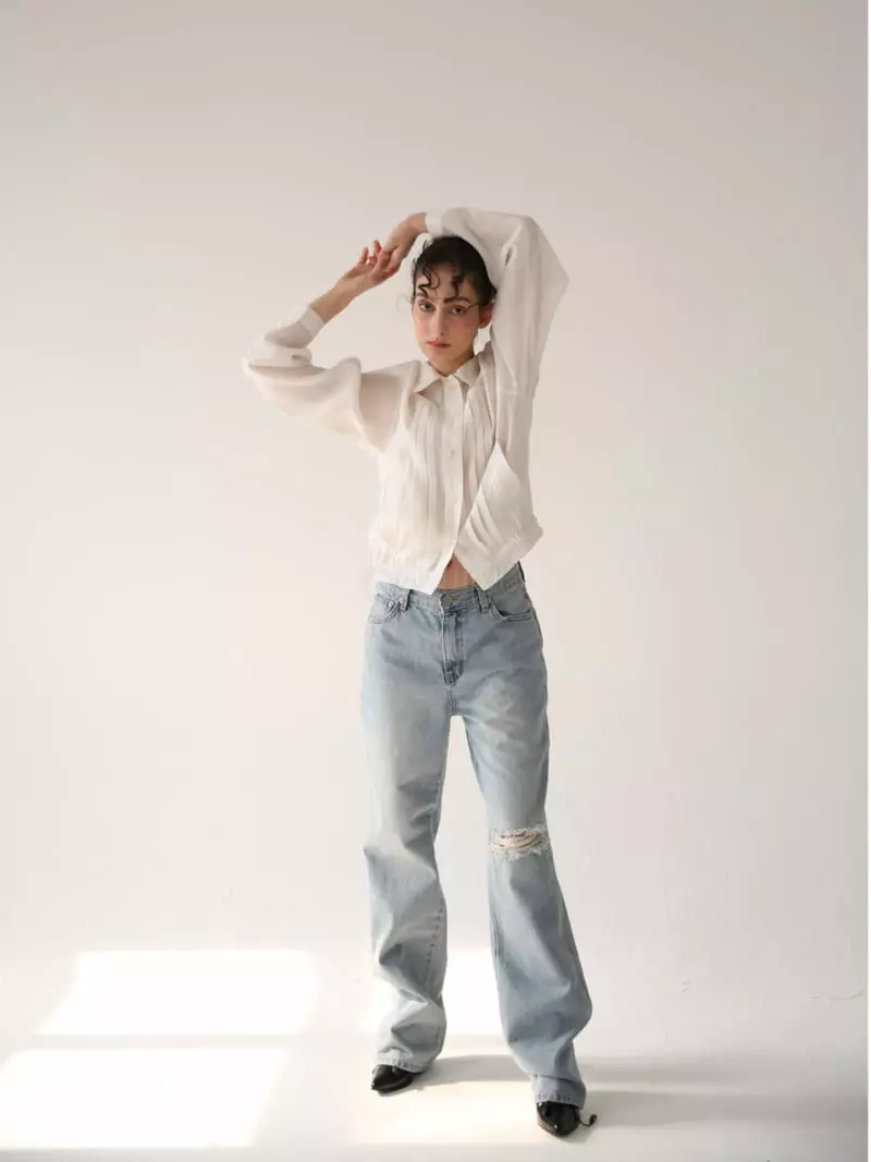Sia - Korean Women Fashion - #vintagekidsstyle - Damage Pants - 3