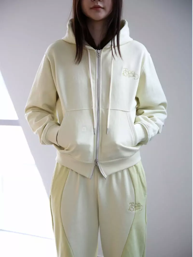 Sia - Korean Women Fashion - #momslook - Bodyq Silket Hoody Zip-Up - 4
