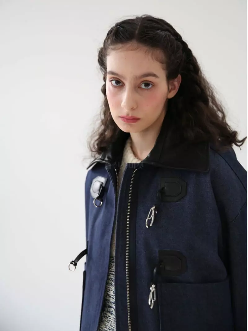 Sia - Korean Women Fashion - #womensfashion - Selvage Port Jacket - 2
