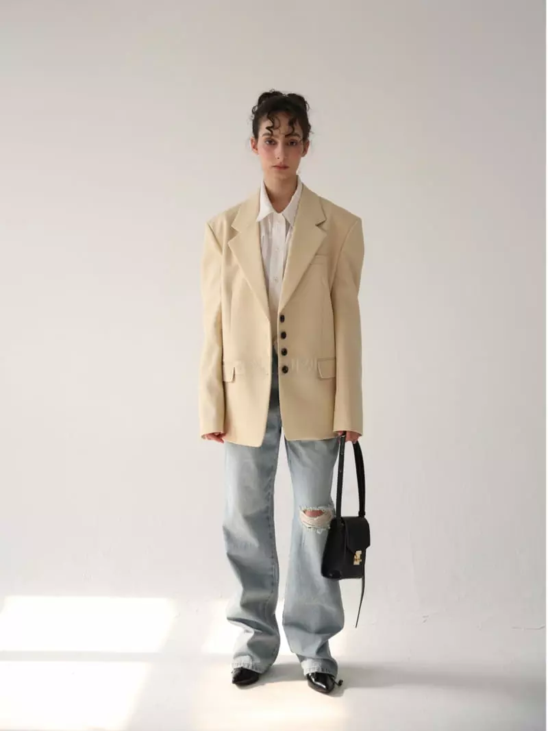 Sia - Korean Women Fashion - #momslook - Brest Jacket - 4