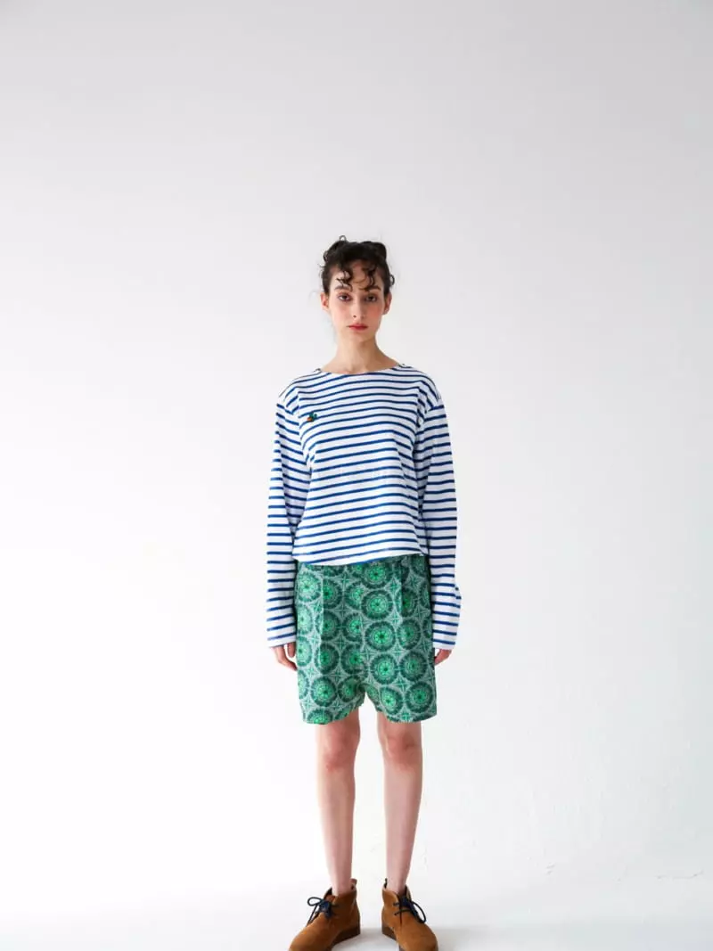 Sia - Korean Women Fashion - #womensfashion - Cuttle Stripe Tee - 3