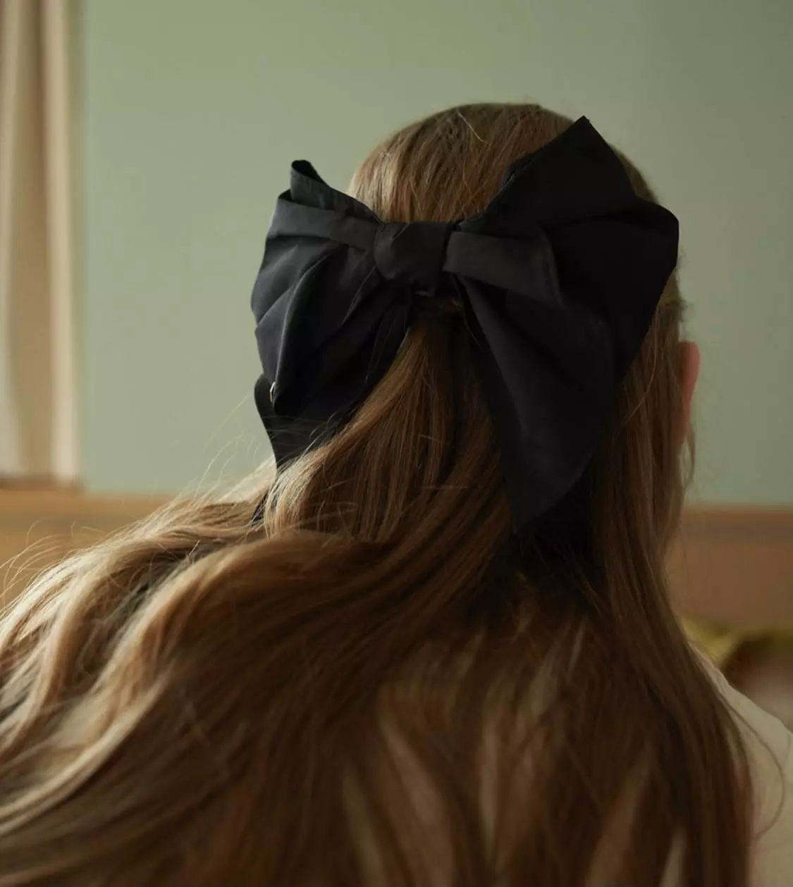 Silver - Korean Women Fashion - #momslook - Ribbon Tie Hairpin