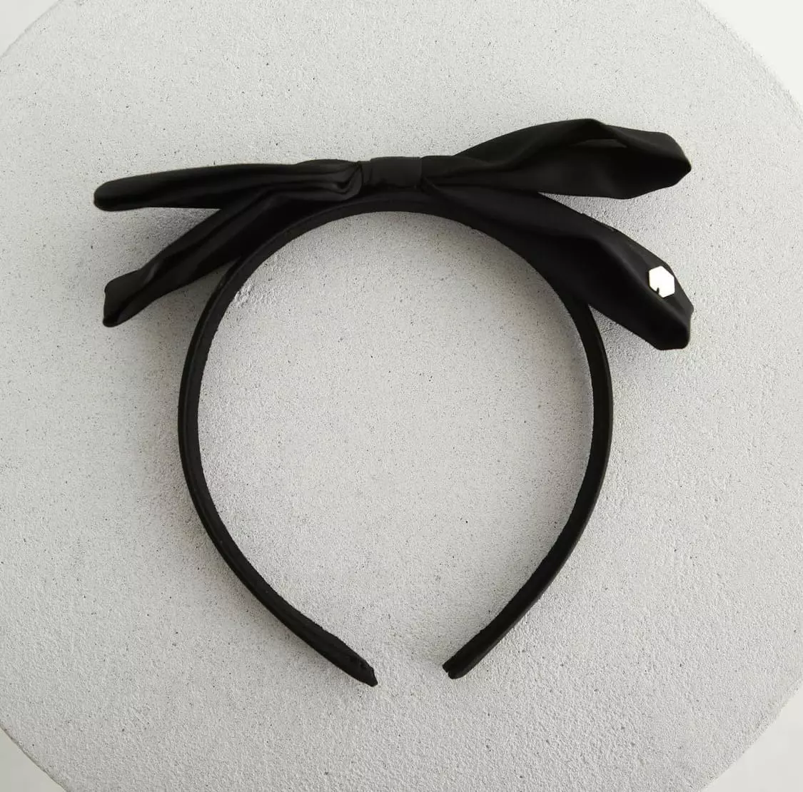 Silver - Korean Women Fashion - #momslook - Ribbon Hairband